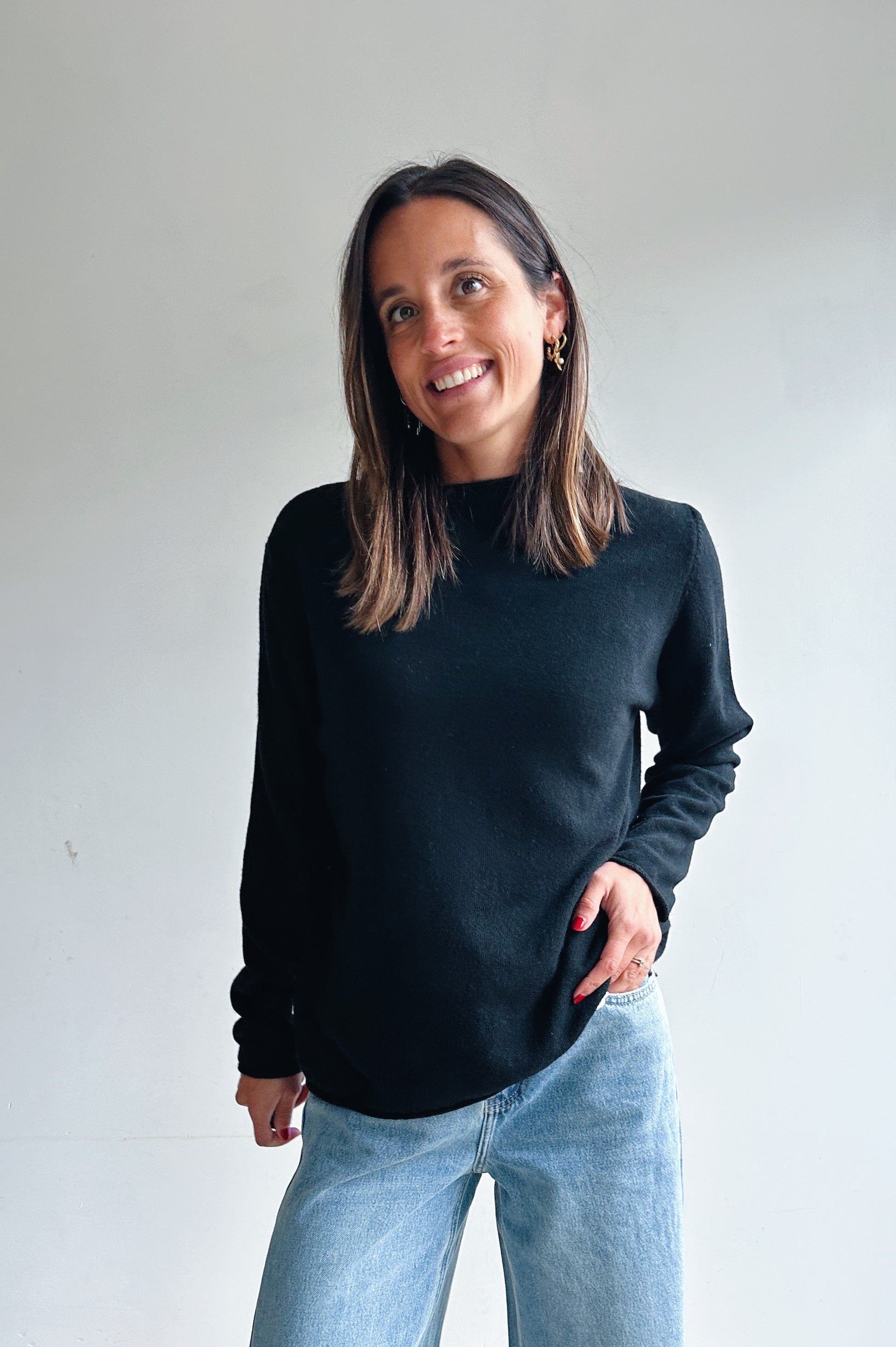 Steffi pulletje zwart