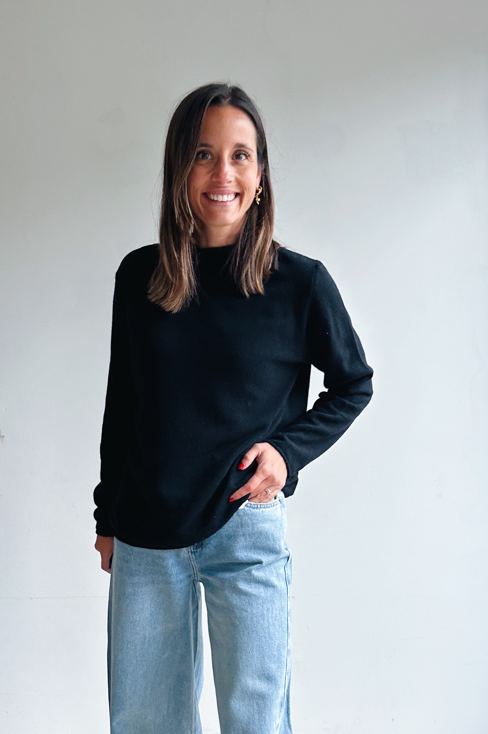 Steffi pulletje zwart
