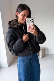 Juna reversible bomber jas