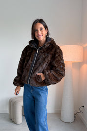Juna reversible bomber jas