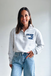 Uni Logo Relaxed Zip Sweat