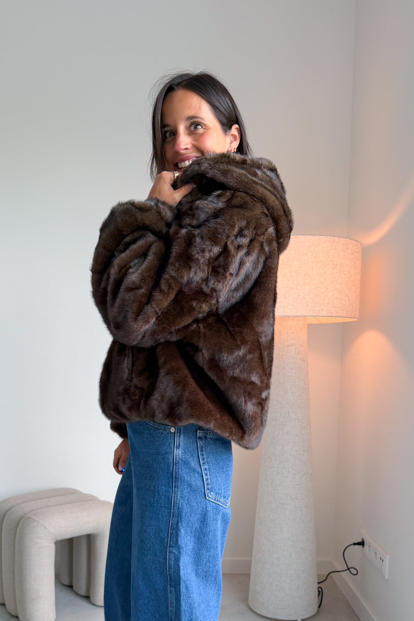 Juna reversible bomber jas