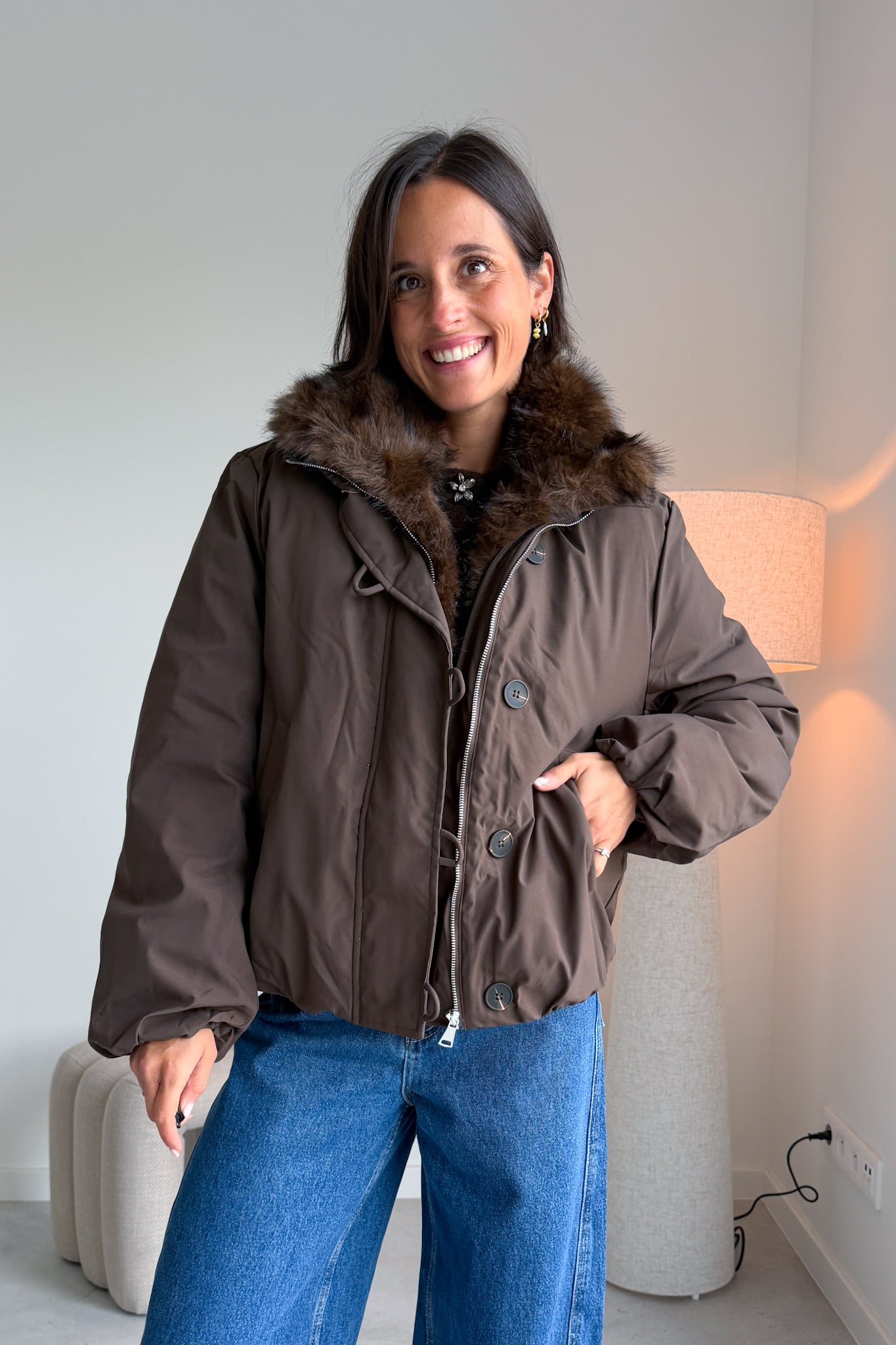 Senna puffer jas