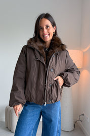 Senna puffer jas