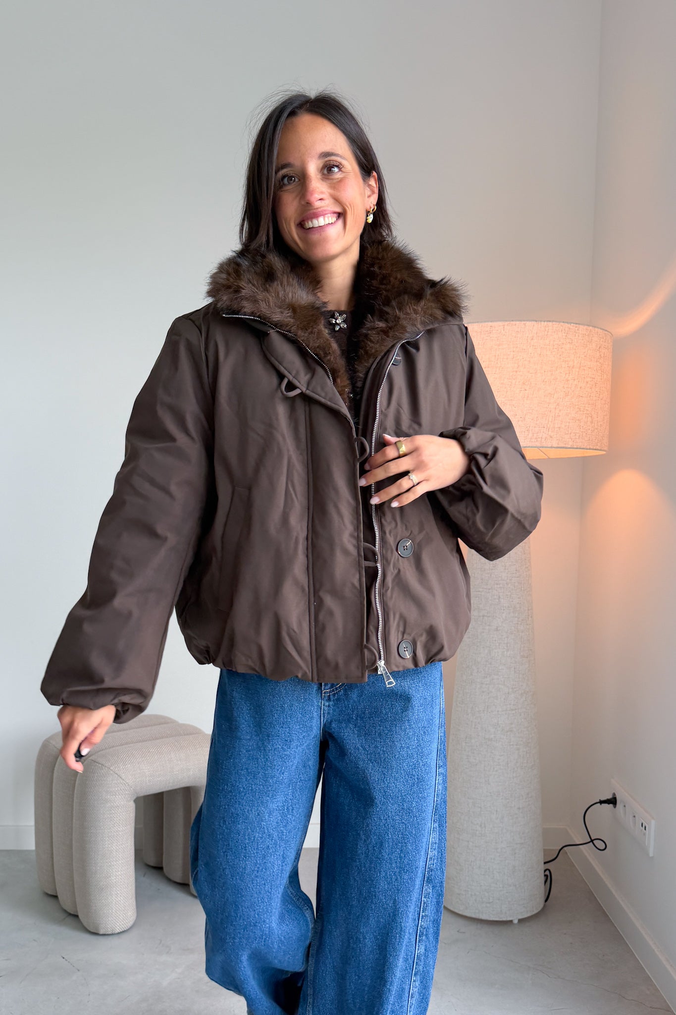 Senna puffer jas
