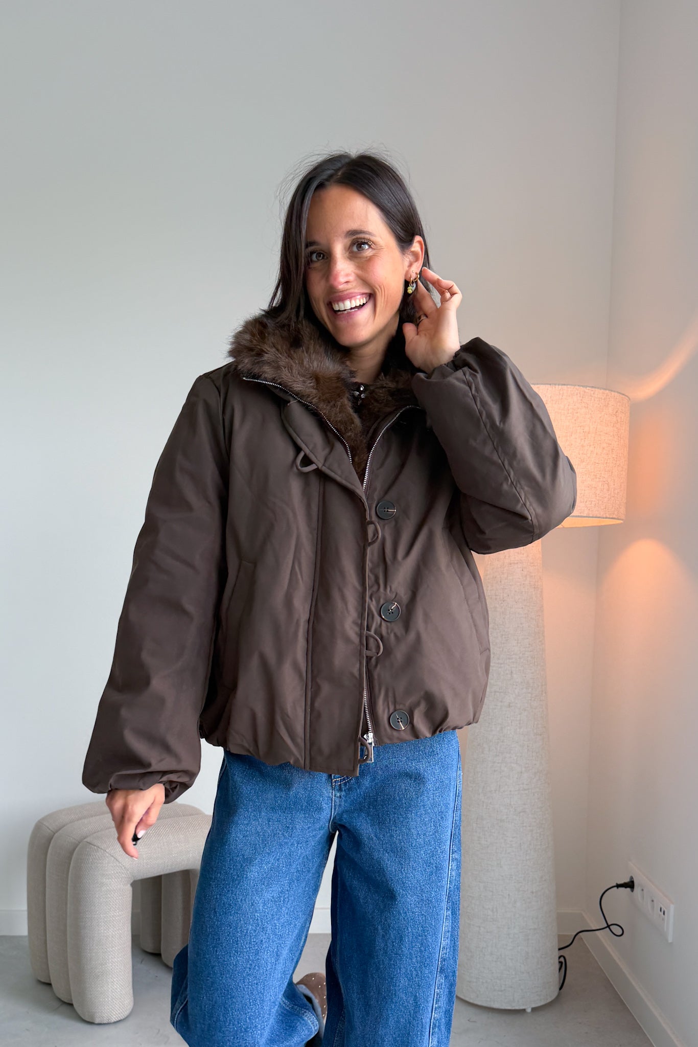 Senna puffer jas
