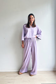 Cecile set lilla