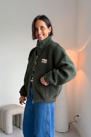 Julie fleece khaki