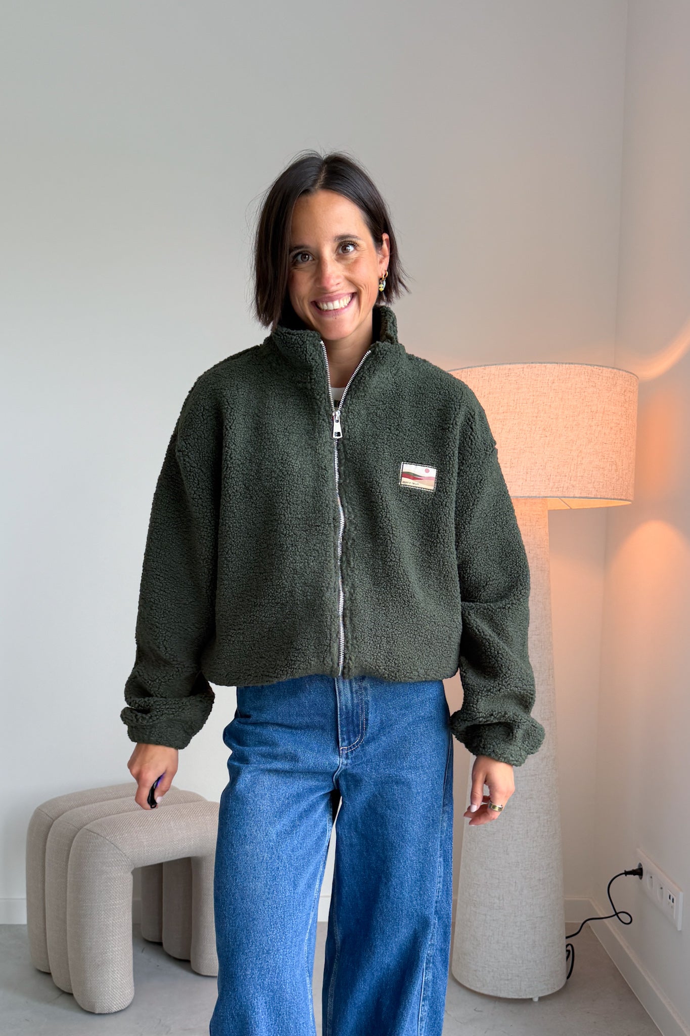 Julie fleece khaki