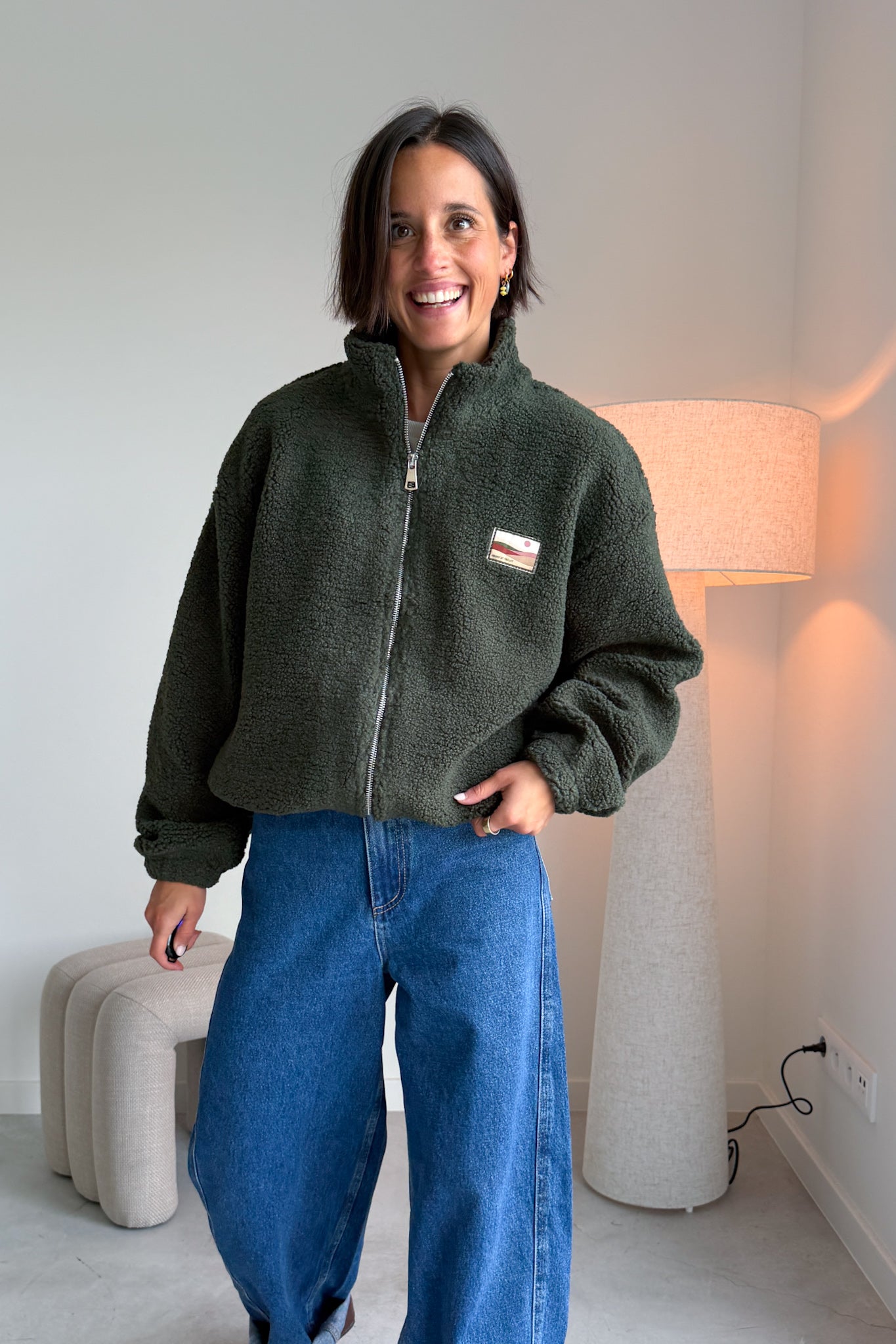 Julie fleece khaki