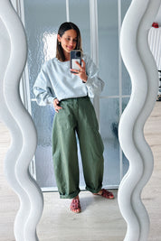 Bo barrel jeans khaki