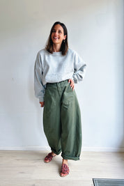 Bo barrel jeans khaki