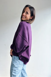 Elke sweater prune