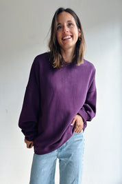 Elke sweater prune