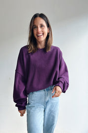 Elke sweater prune