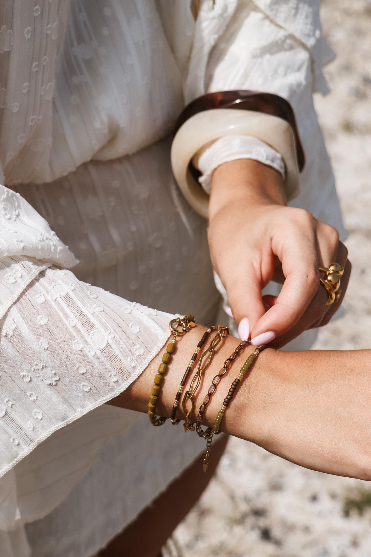 Grew glow armbandje