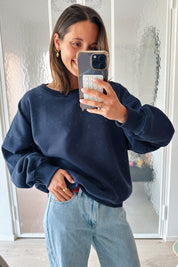 Mirtha sweater marine