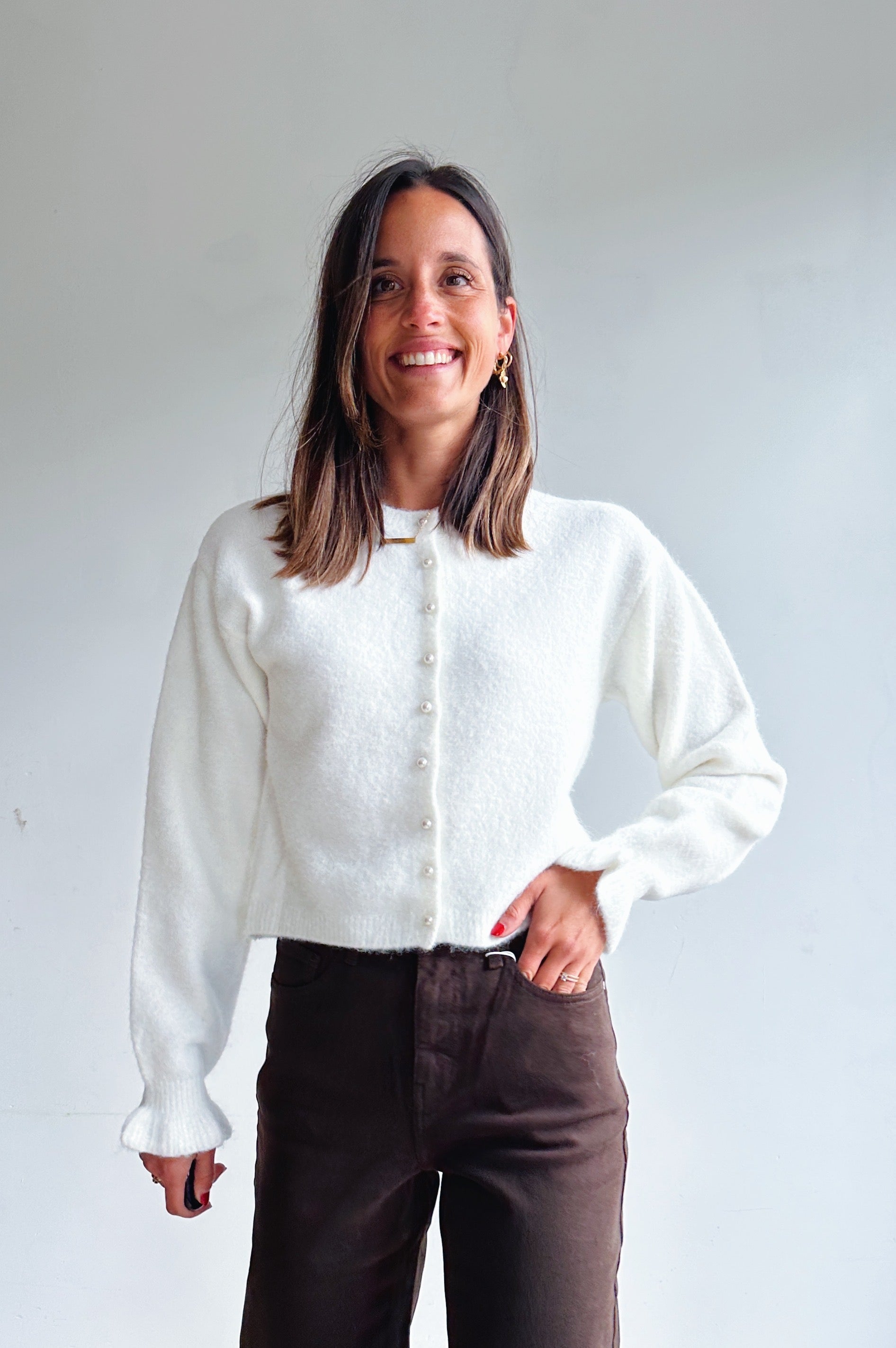 KAcourson gilet ecru