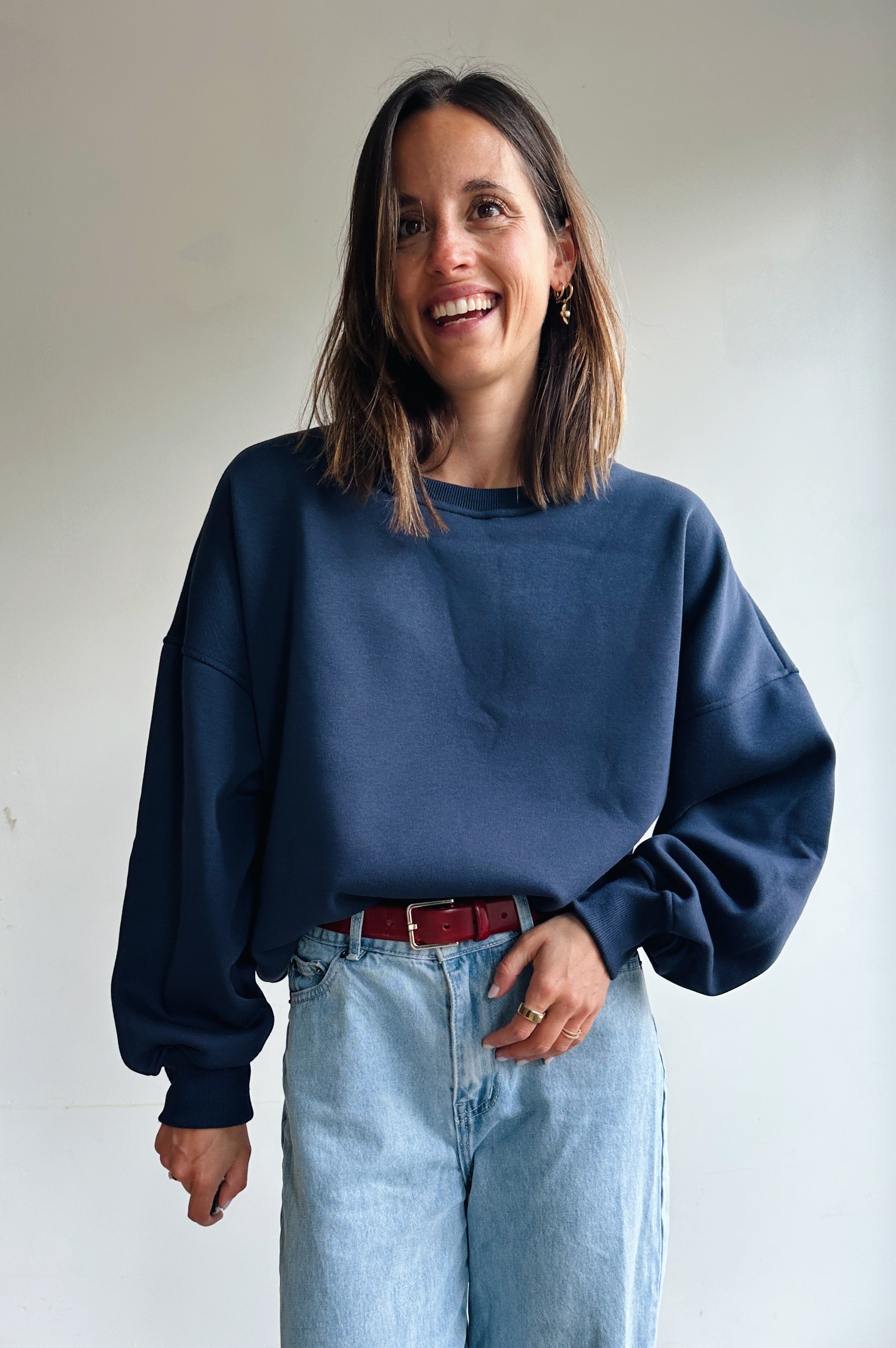 Mirtha sweater marine