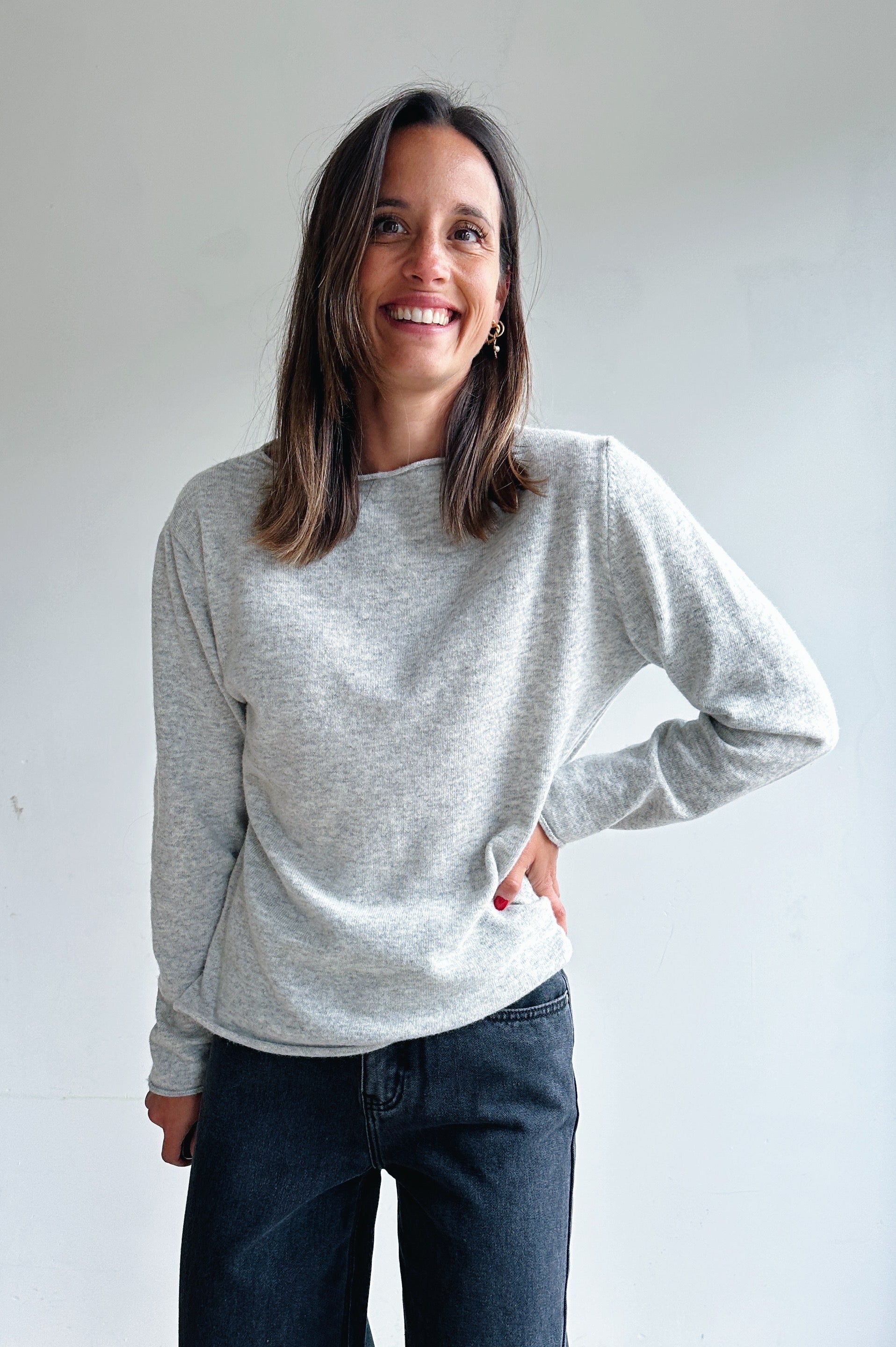 Steffi pulletje lichtgrijs