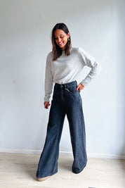 Zizi jeans donkergrijs