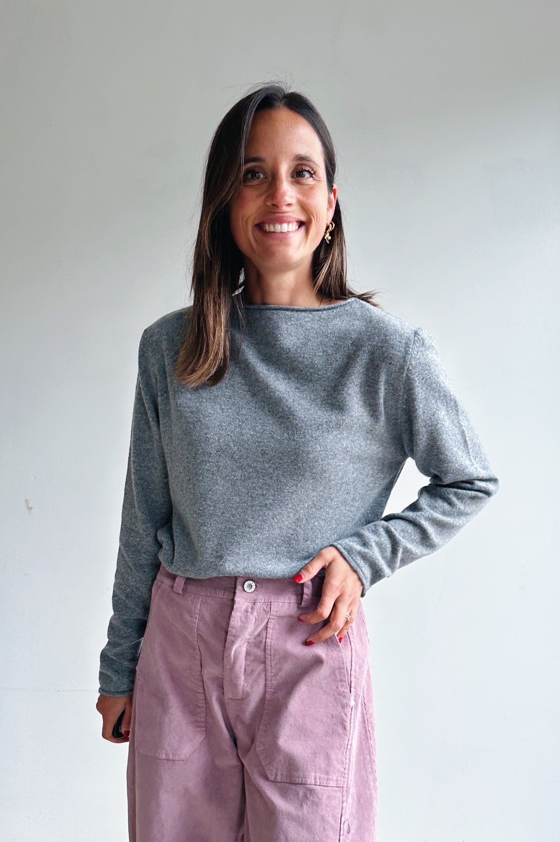 Steffi pulletje donkergrijs