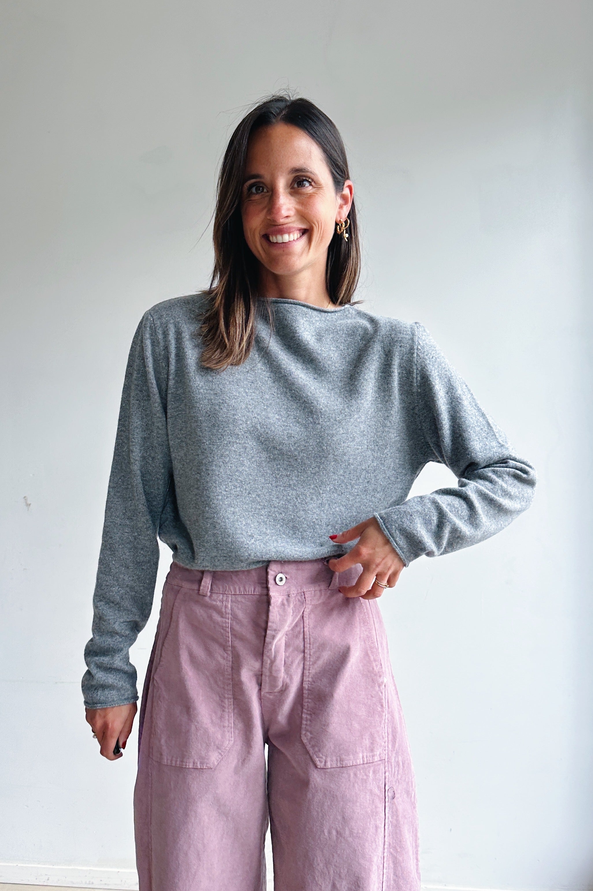 Steffi pulletje donkergrijs