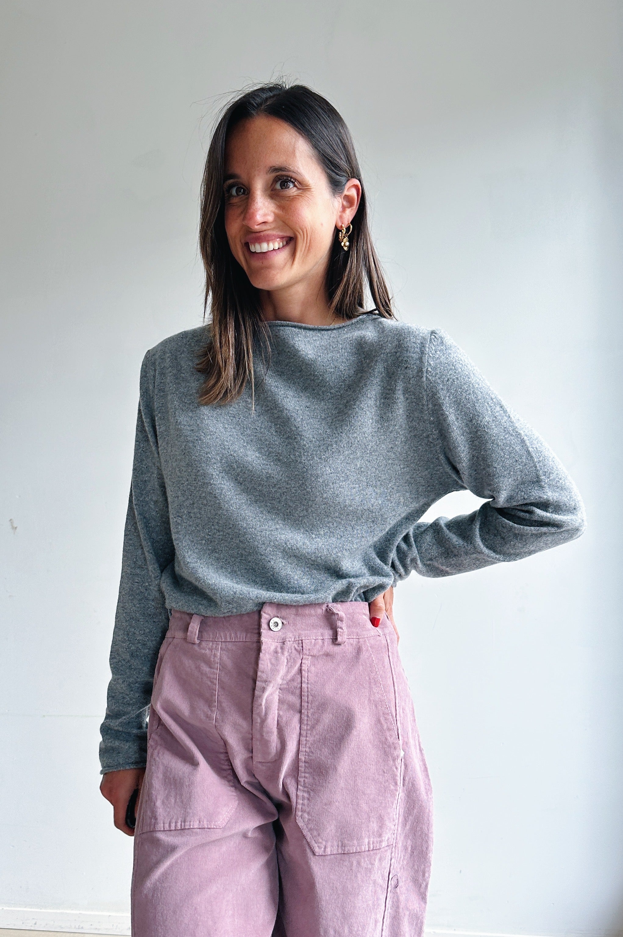 Steffi pulletje donkergrijs