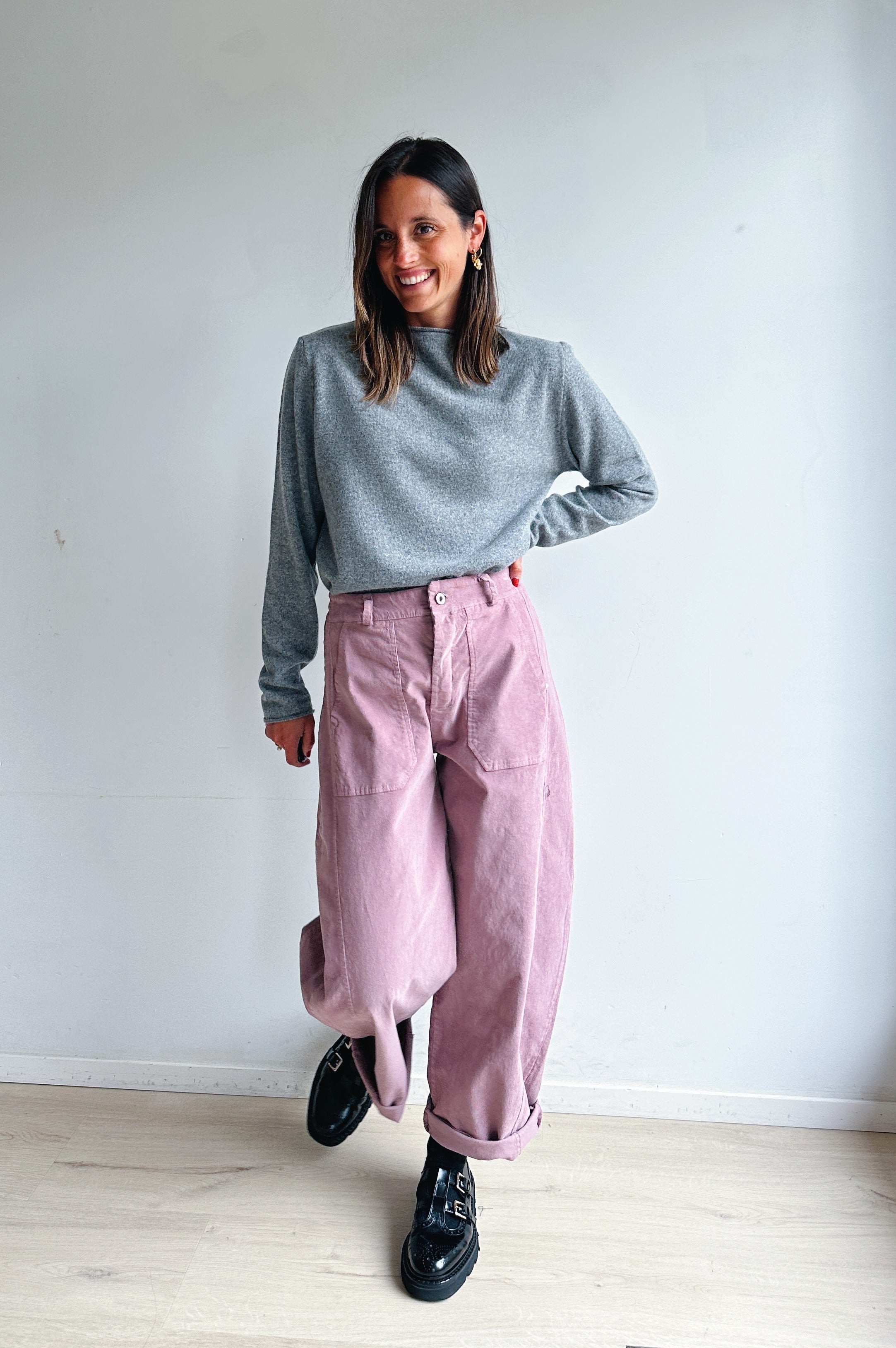 Steffi pulletje donkergrijs