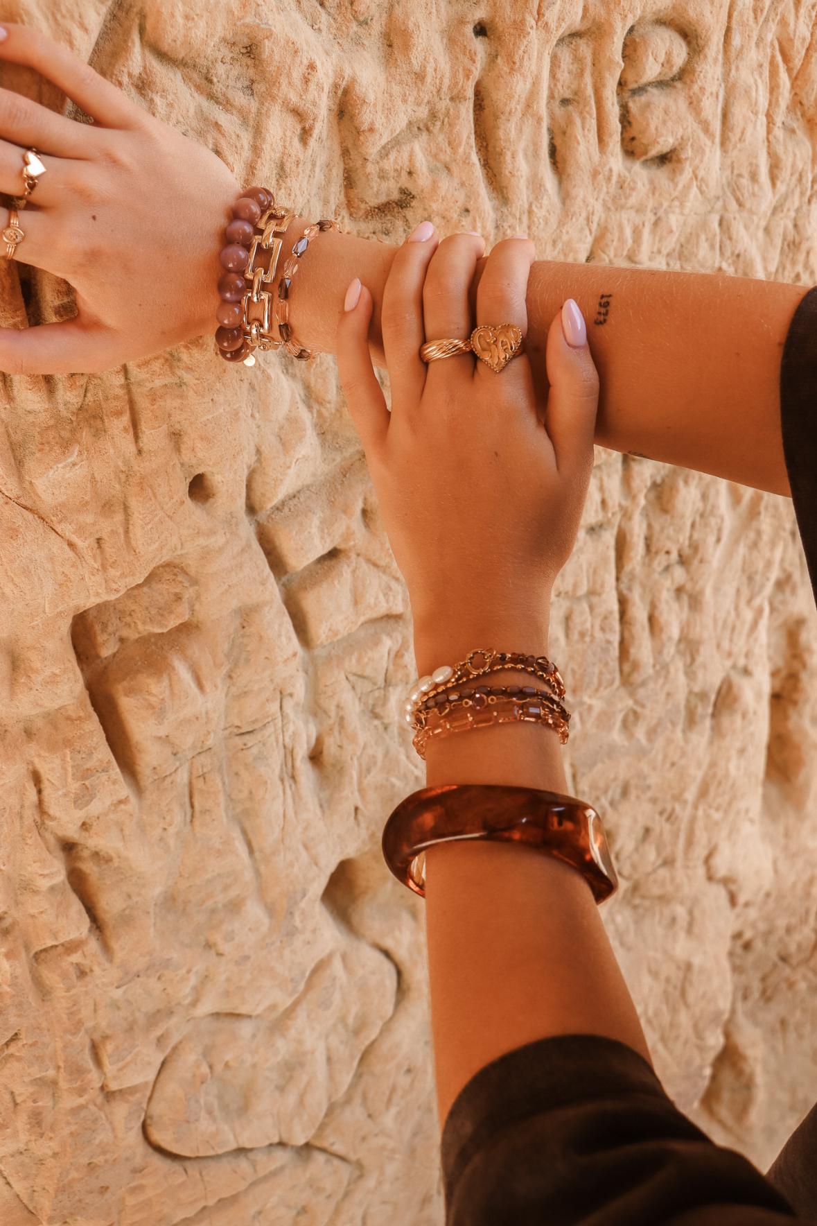 Blush armbandje