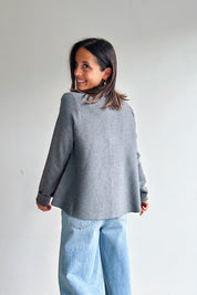 Dorien gilet grijs