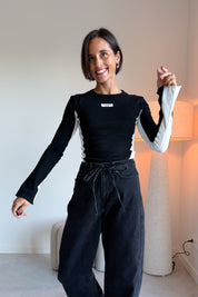 Livy lonsleeve zwart