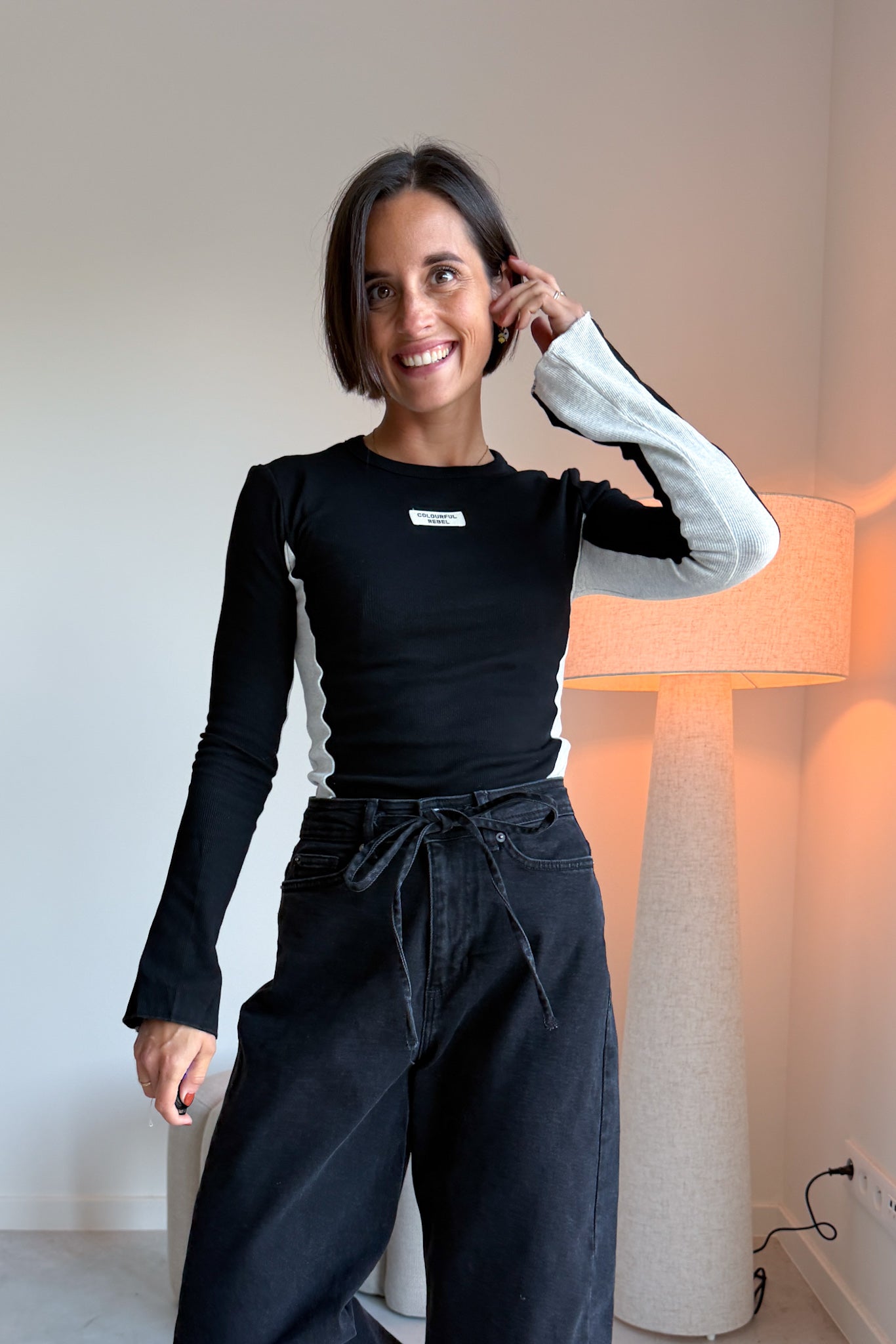 Livy lonsleeve zwart