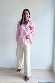 Selflove blouse roze