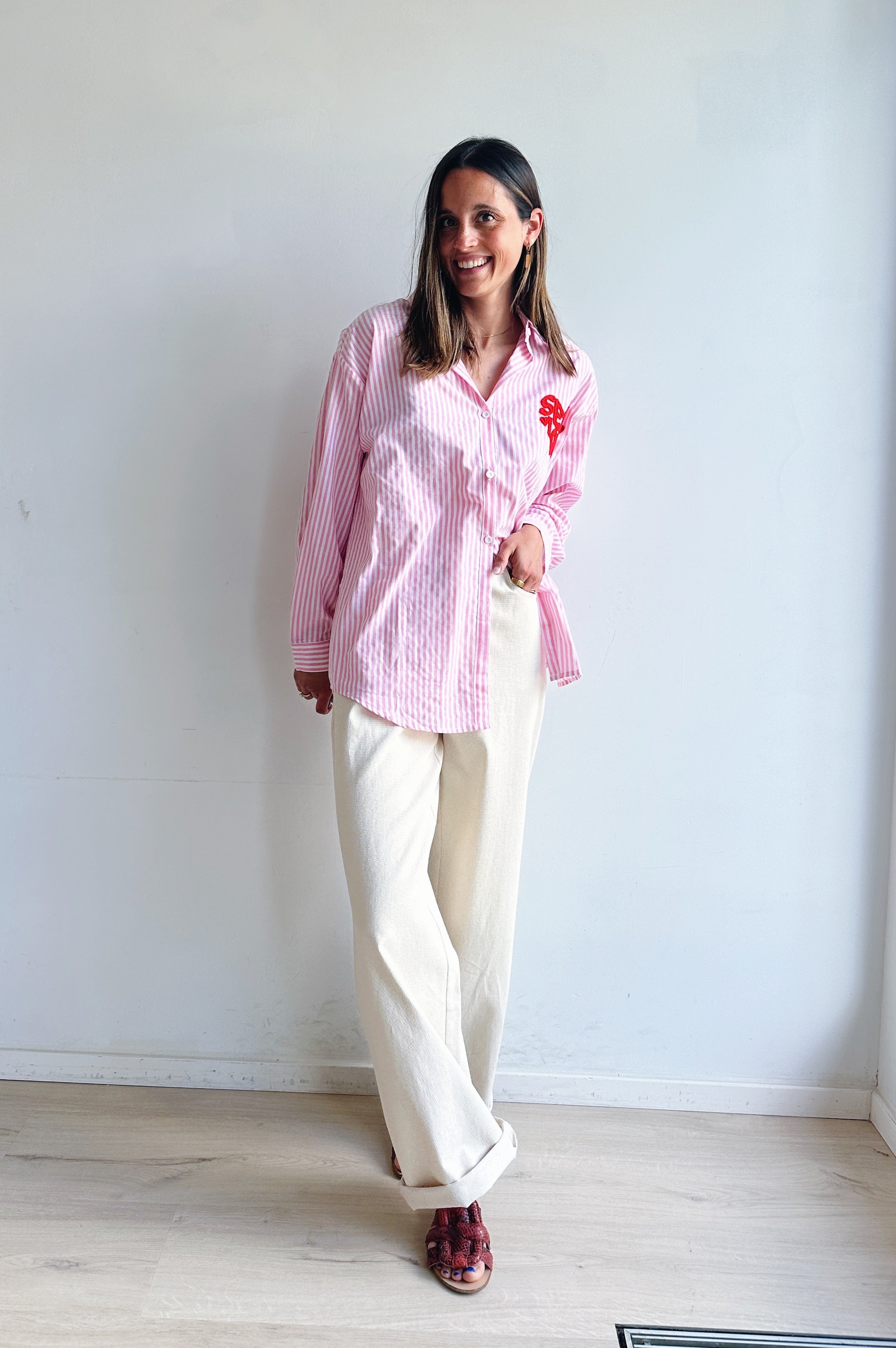 Selflove blouse roze