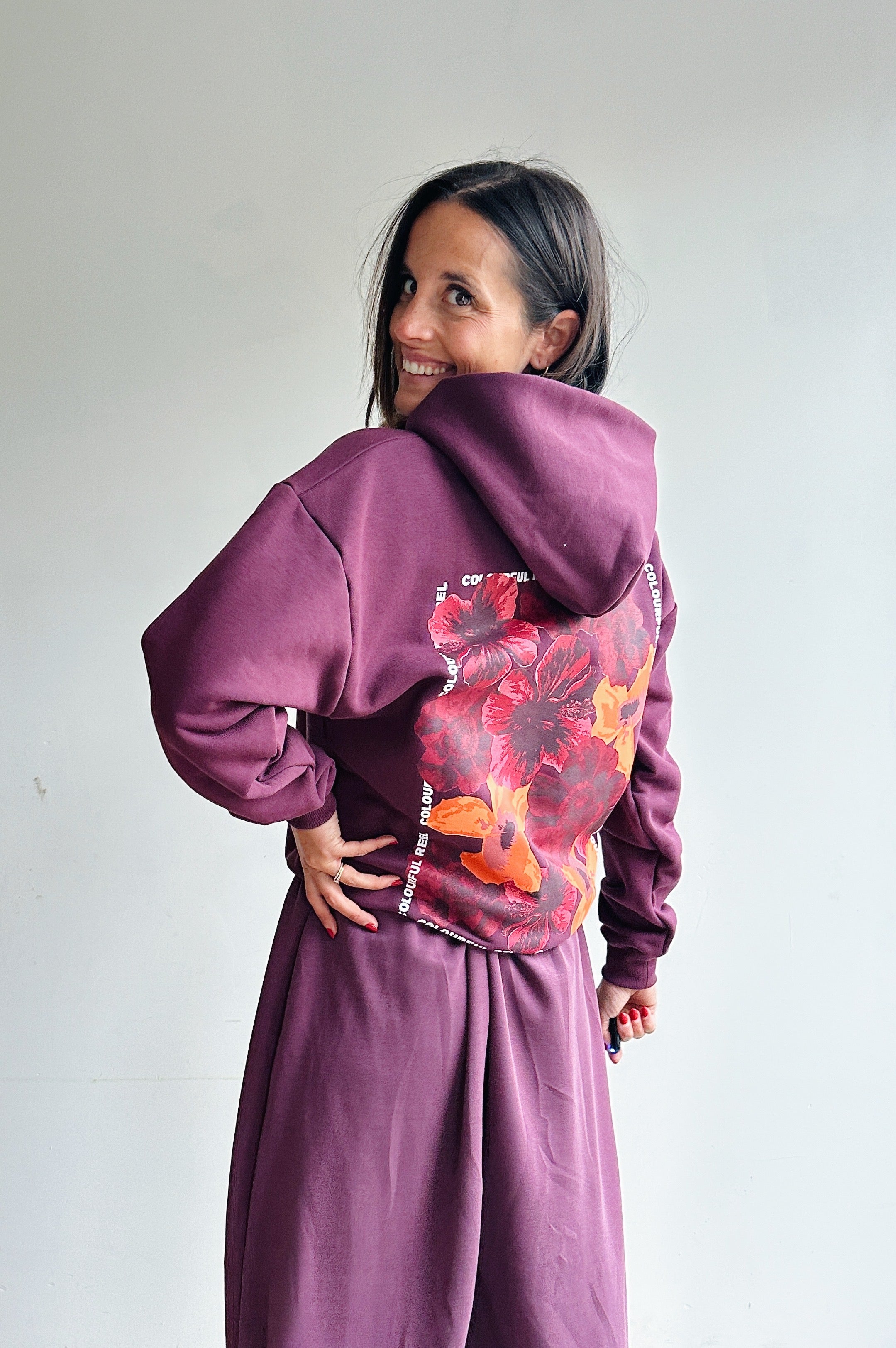 Merlot hoodie
