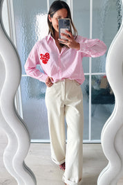 Selflove blouse roze