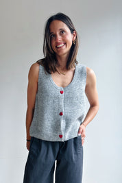 Lolo gilet grijs