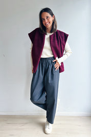 Gigi broek grijs