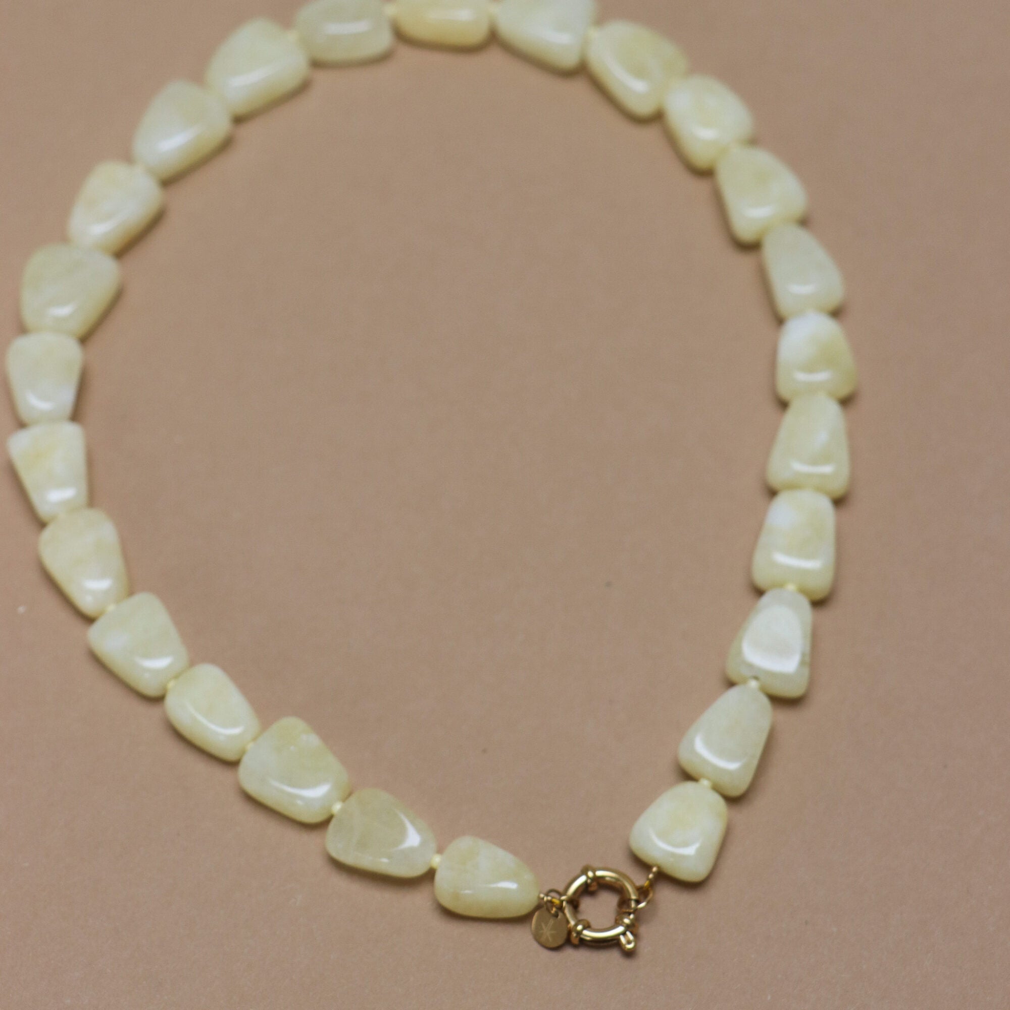 Butter yellow necklace