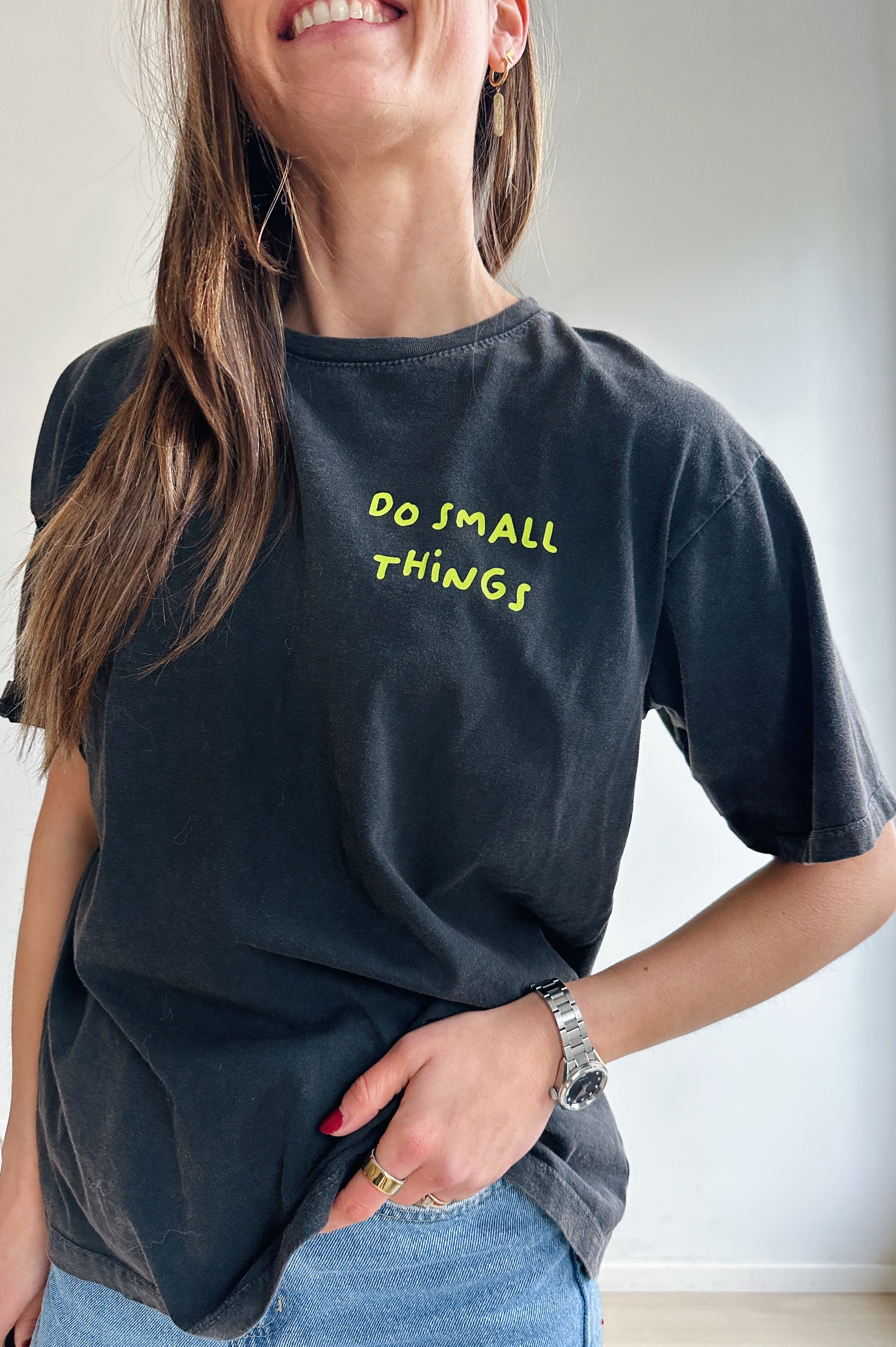 Java t-shirt grijs