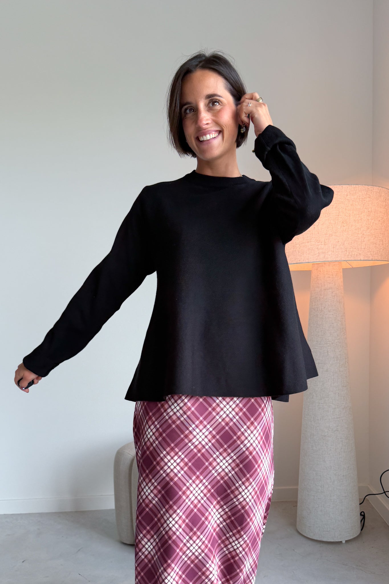 Adara pull zwart