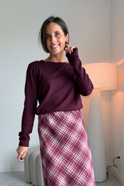 Marla pulletje bordeaux