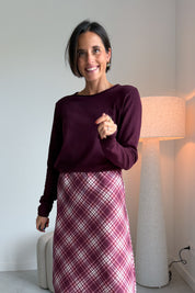 Marla pulletje bordeaux
