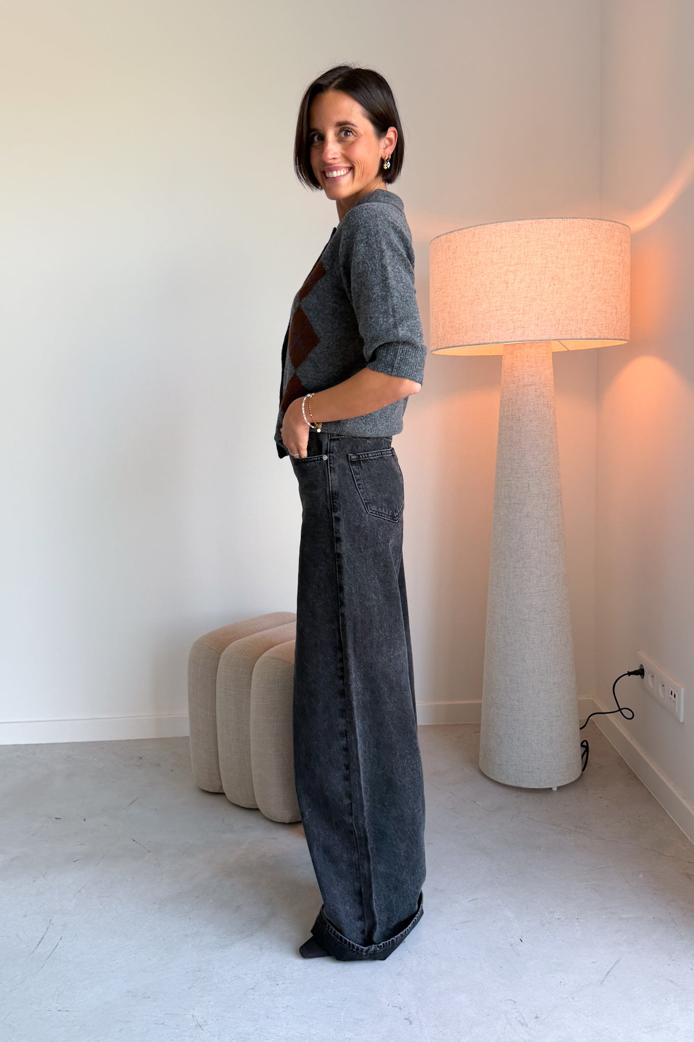 Fiene jeans zwart