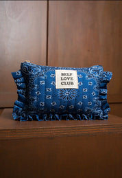 Bandana tasje blauw