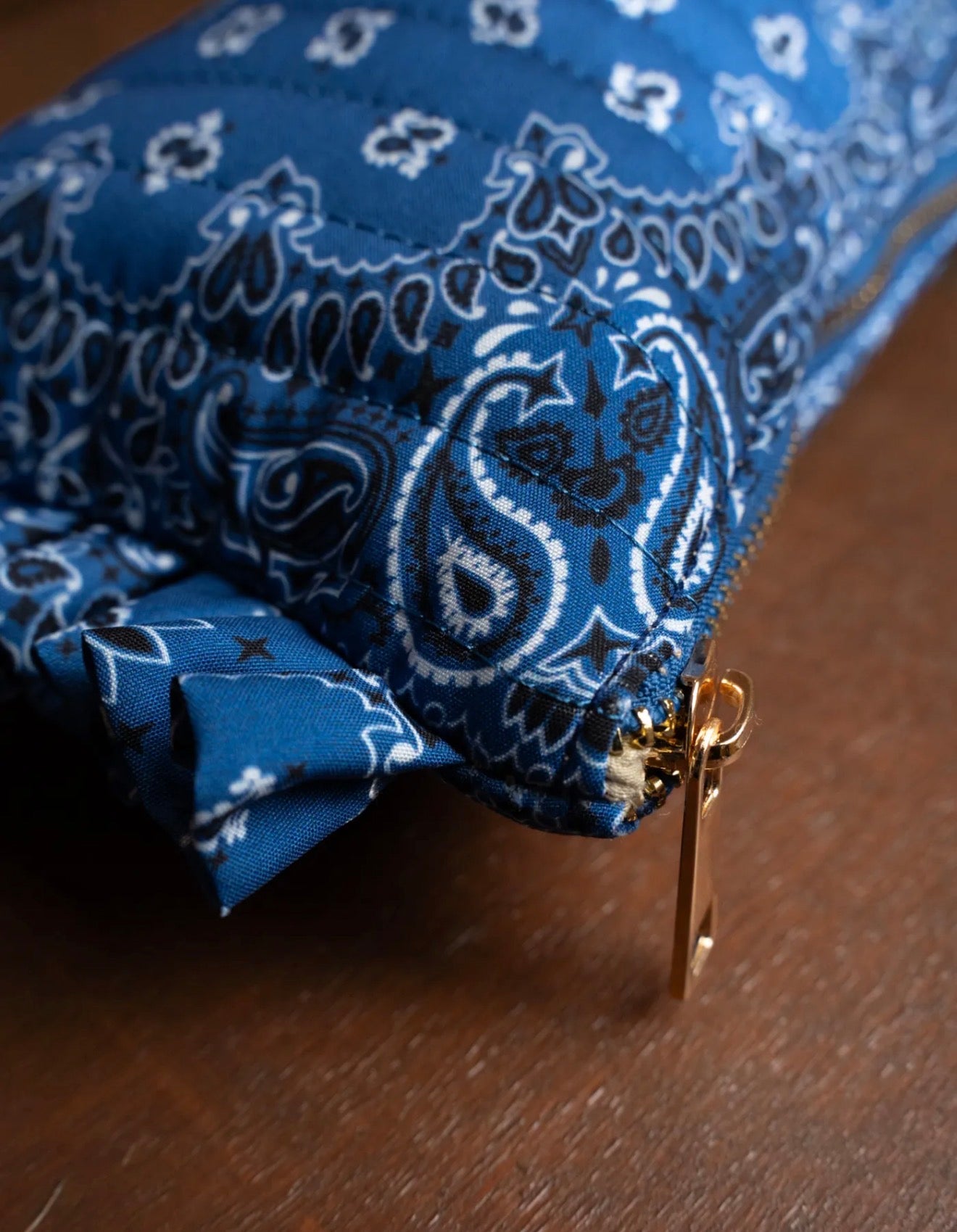 Bandana tasje blauw