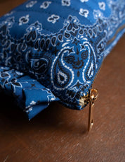Bandana tasje blauw
