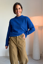 Omea pull blauw