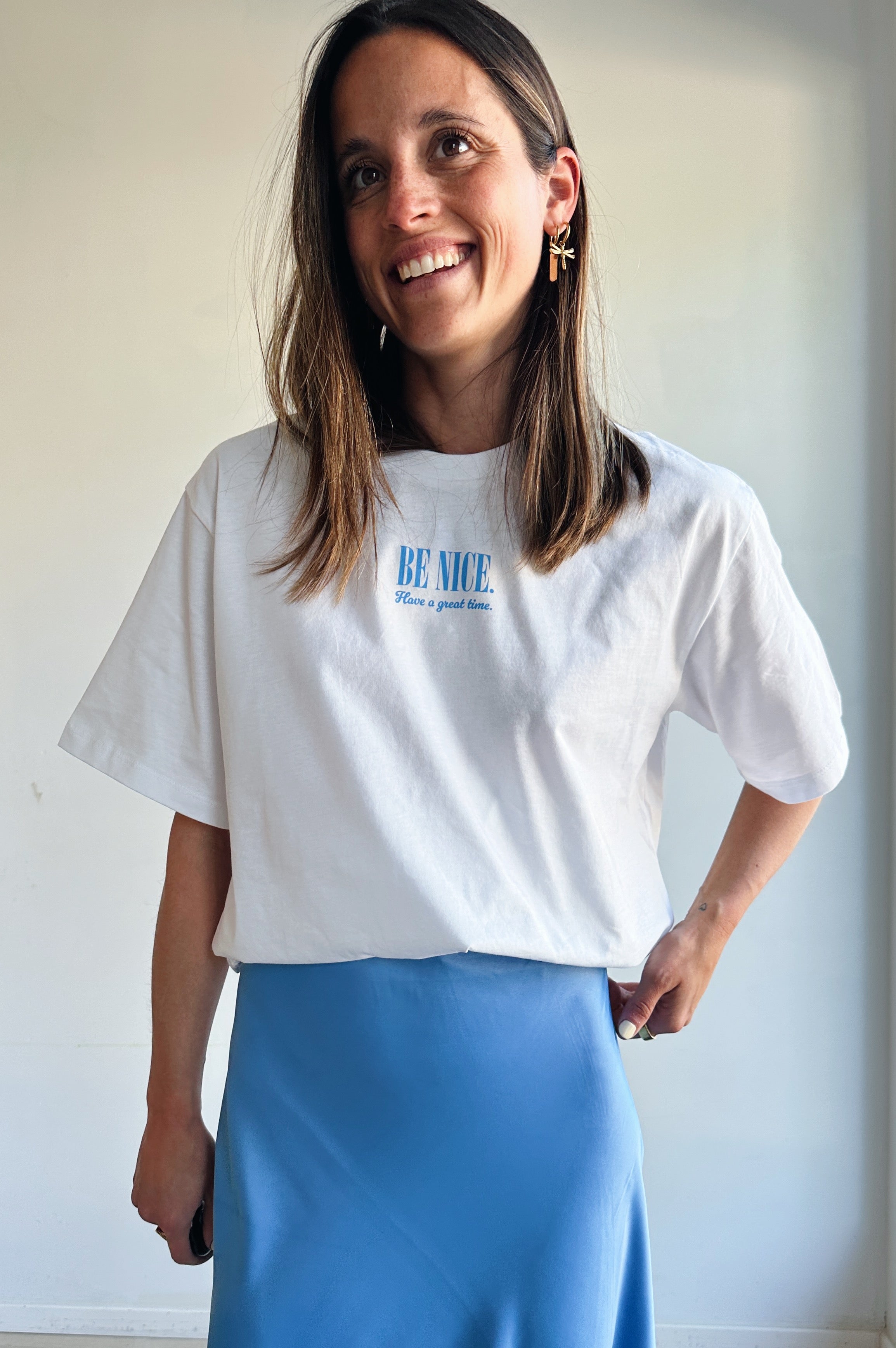 Kiana t-shirt blauw